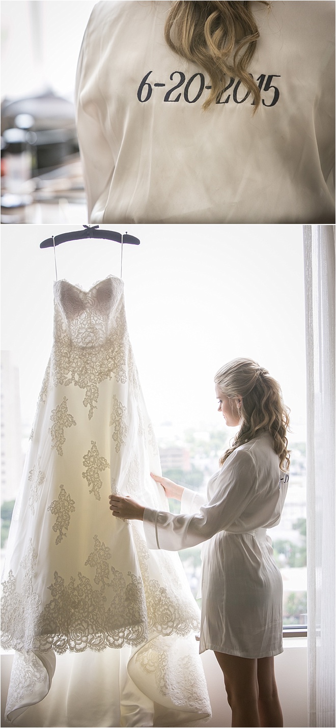 Navy, Ivory, Gold & Coral Wedding at the Four Seasons Hotel Houston by Steve Lee Photography