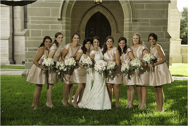 Blush, Ivory, Gold & Sage Wedding by D. Jones Photography 