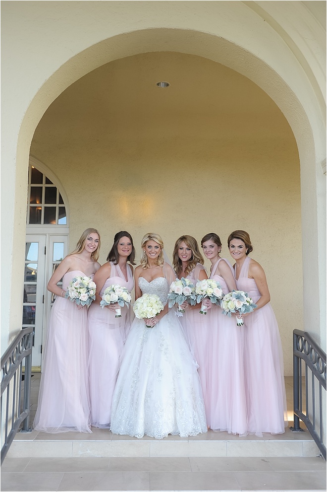 Blush & Champagne Wedding at Hotel Galvez