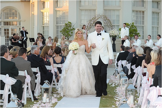 Blush & Champagne Wedding at Hotel Galvez