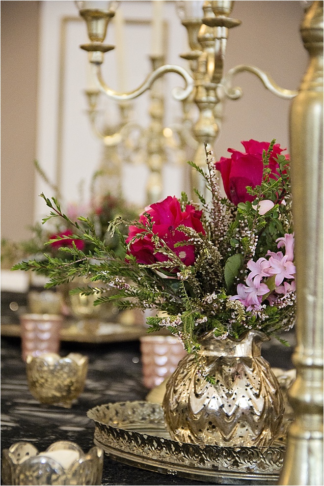 Gold, Hot Pink & Black Wedding at Chateau Cocomar 