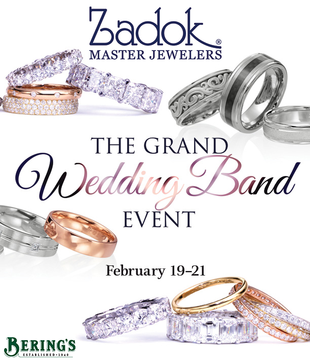 Wedding Bands Galore at Zadok Jewelers