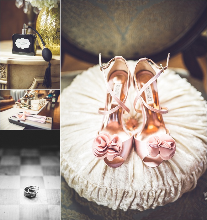 Blush, Ivory & Gold Wedding at Chateau Polonez by Ama Photography & Cinema 