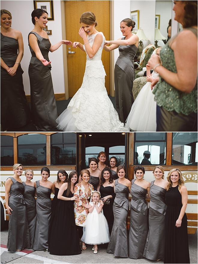 Blush, Champagne & Gray Wedding by J. Cogliandro Photography 