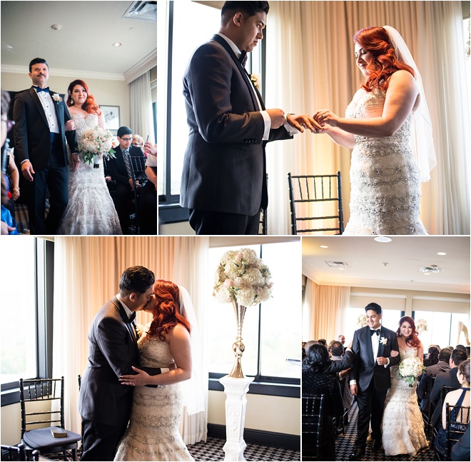 Gold & Black Wedding at Hotel ZaZa by Civic Photos 