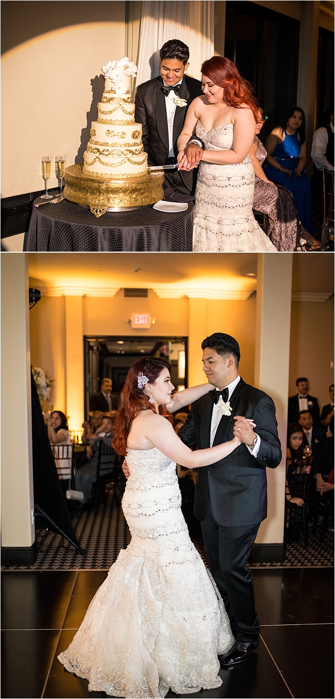 Gold & Black Wedding at Hotel ZaZa by Civic Photos 