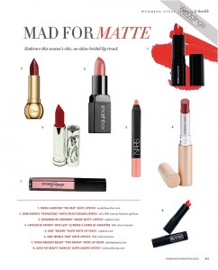 Matte Lips for Brides, Bridesmaids and More