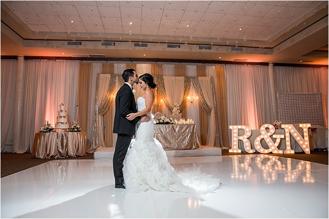 Champagne, Blush & Gold Wedding at The Bougainvilleas by Aventography