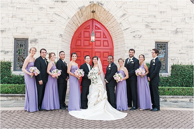 Lavender & Peach Wedding by Christa Elyce Photography 