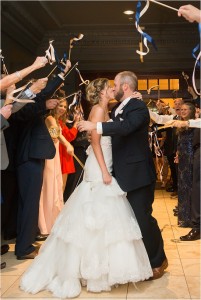 Blush, Navy & Gold Wedding at Crystal Ballroom at The Rice by MD Turner Photography