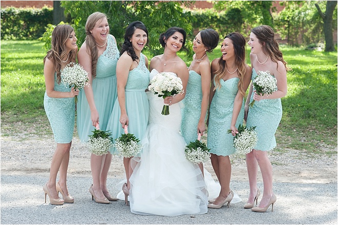 Mint-Bridesmaids-Dresses