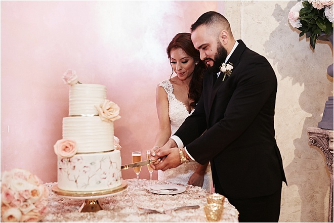 Bride-and-Groom-Cutting-Cake