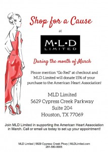 Shop for a Cause at MLD Limited This Month