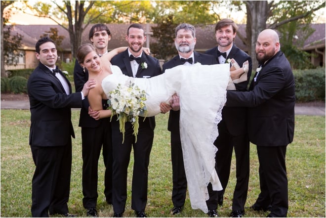 Bride-with-Groomsmen