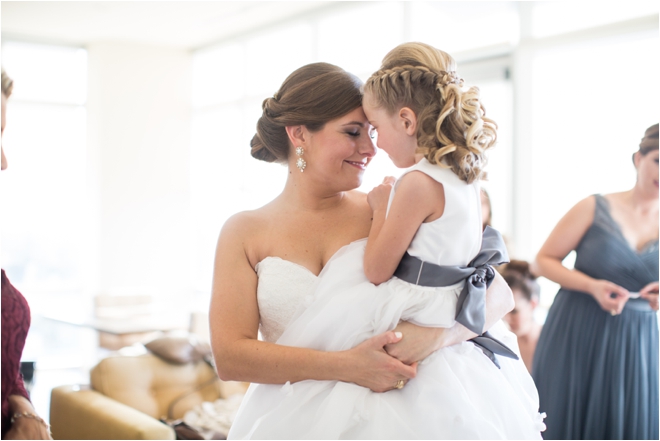 Bride-with-Flower-Girl