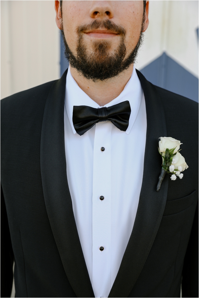 Groom-Bowtie-and-Boutonniere