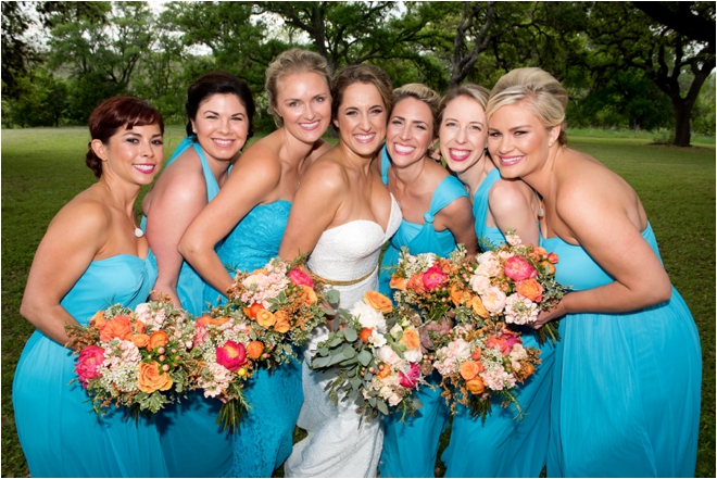 Teal-Bridesmaid-Dresses