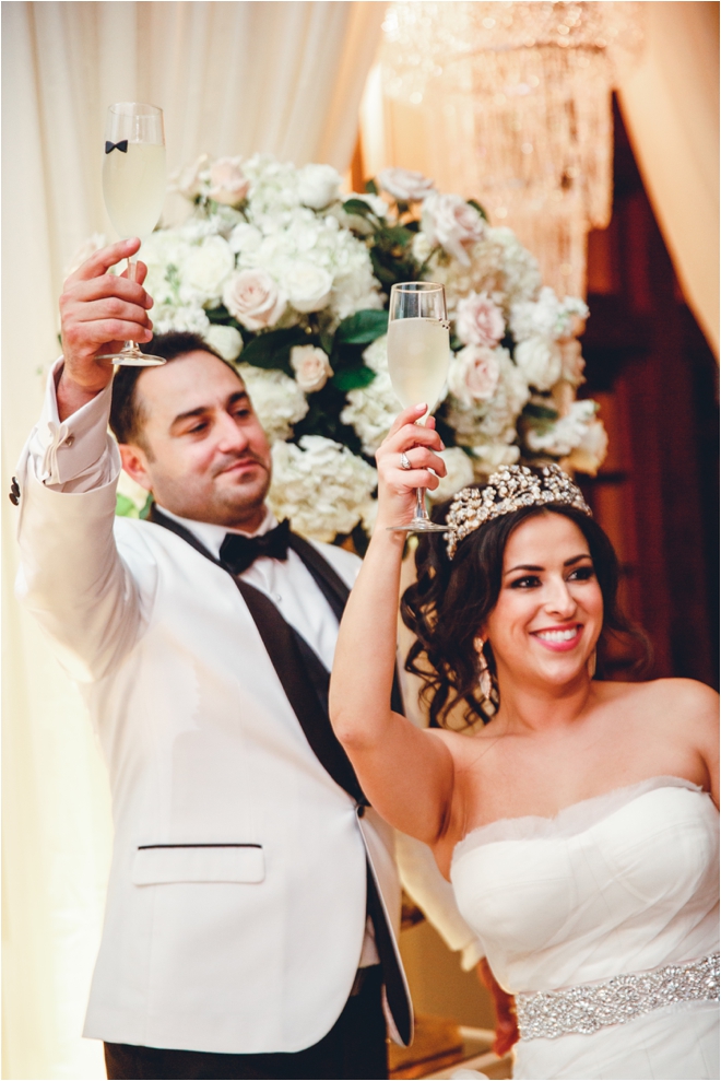 Bride-and-Groom-Toasting