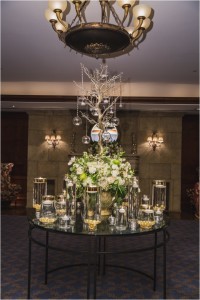 White, Gold, Champagne & Green Wedding at The Houstonian Hotel