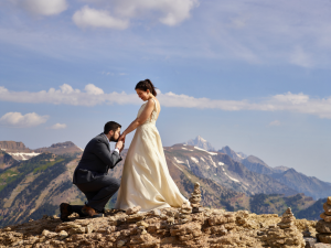 Wyoming Destination Wedding by Civic Photos