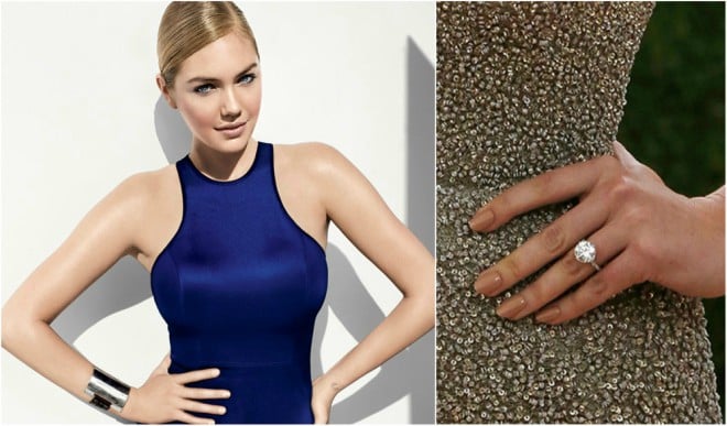 Celebrity Kate Upton Engagement Ring