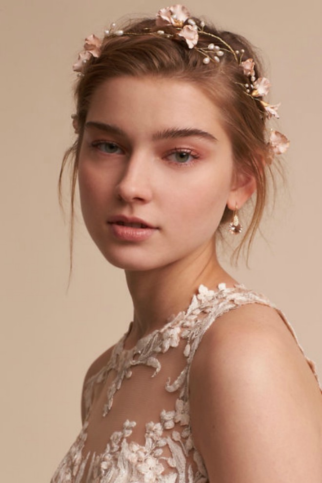 Twigs & Honey Otavia Vine Gold at BHLDN