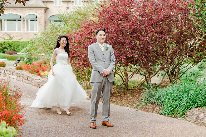 Real Wedding, Sharon Nicole Photography, Blush, Gold, Green, Haute Flowers, Royal Oaks Country Club