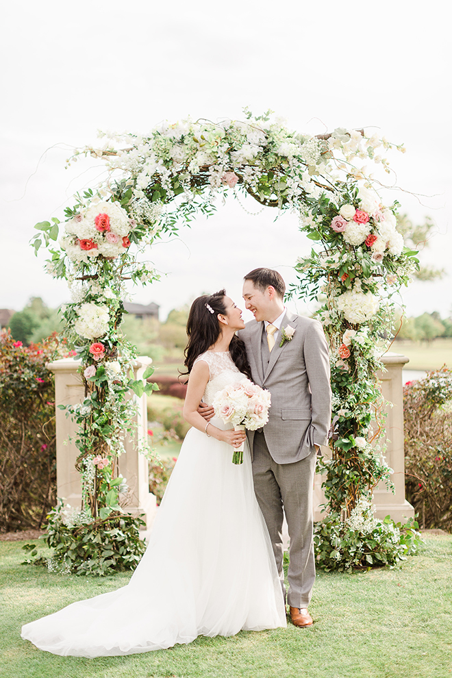 Haute Flowers Garden Wedding Texas