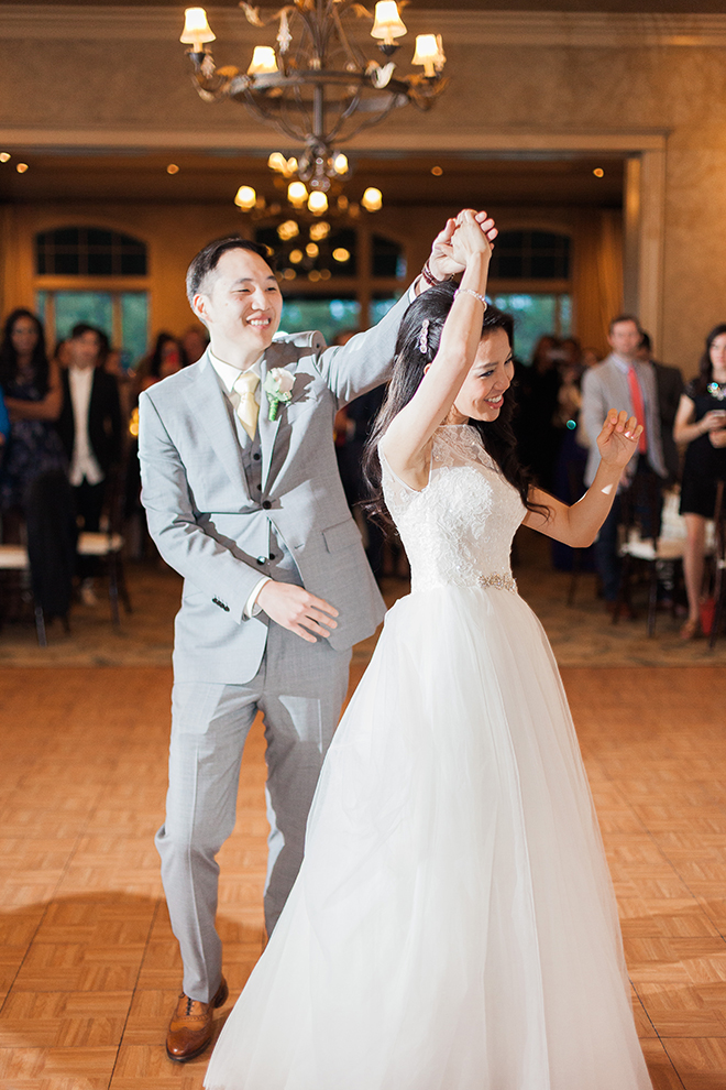 Real Wedding, Sharon Nicole Photography, Blush, Gold, Green, Haute Flowers, Royal Oaks Country Club