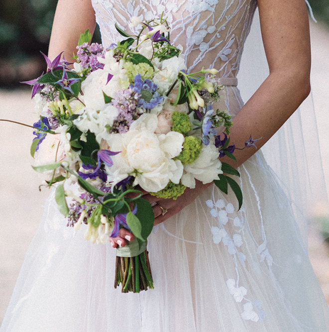 wedding bouquet, inspiration, purple, white, blue, bridal bouquets