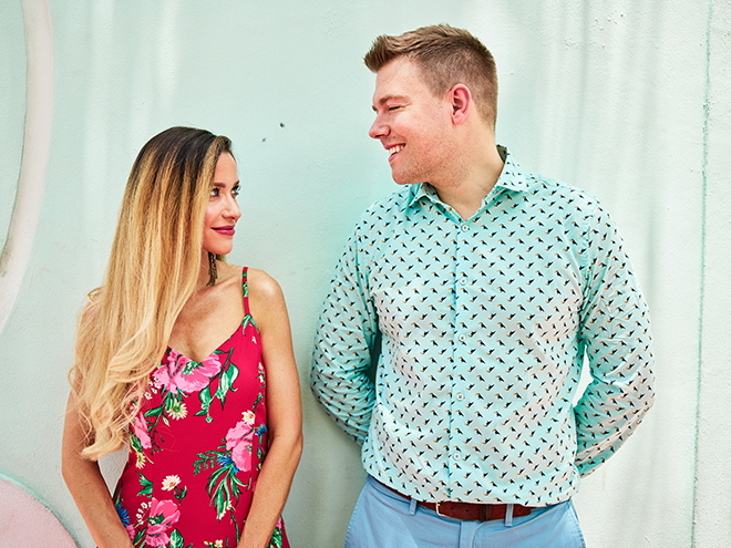 bright and bold, miami summer engagement shoot, miami, civic photos, houston photographer