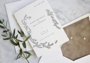 Wedding Invitations by Memory Lane Paperie