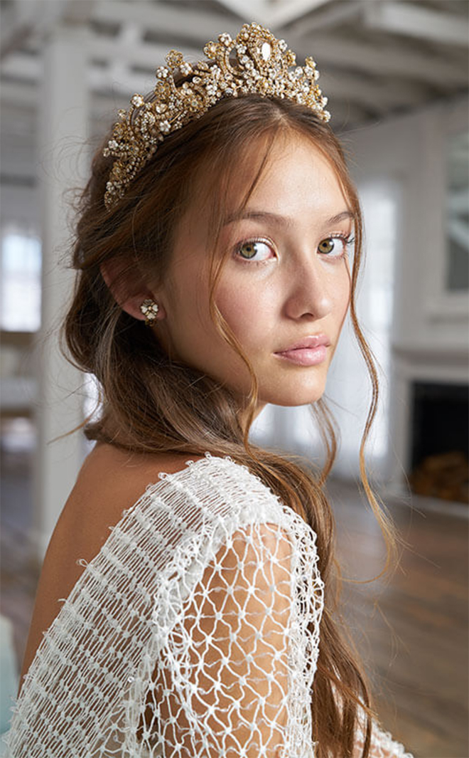 Fall 2019 bridal headpieces - Maria Elena