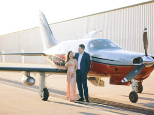 Airplane Engagement Shoot by Civic Photos