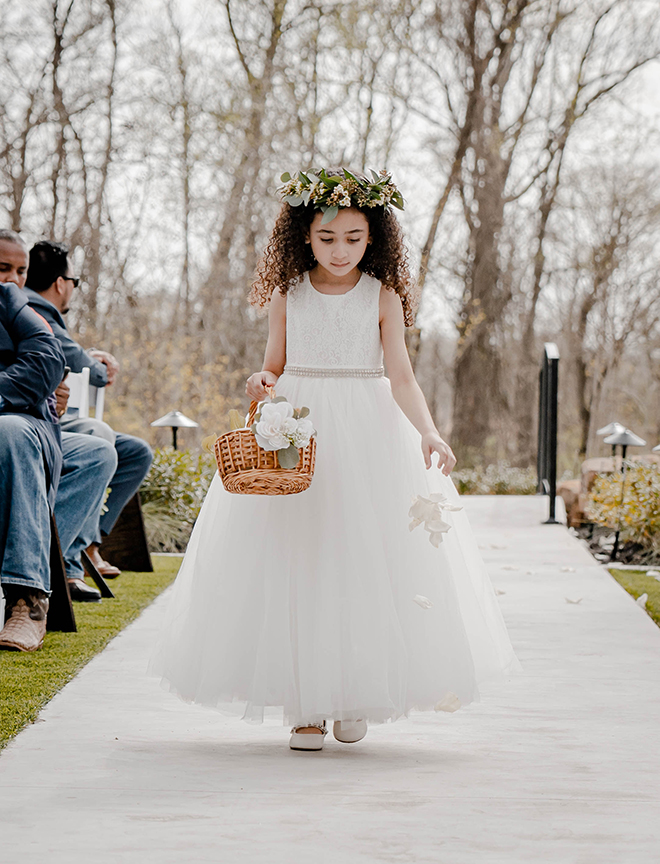 dusty rose, navy, blue, diy wedding, wedding photography, j ernest media, flower girl