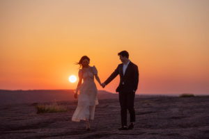 Sunset Engagement Photography By Stephania Campos