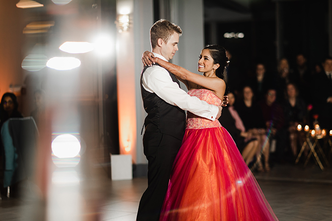 first dance, bride, groom, wedding reception, entertainment, casual wedding