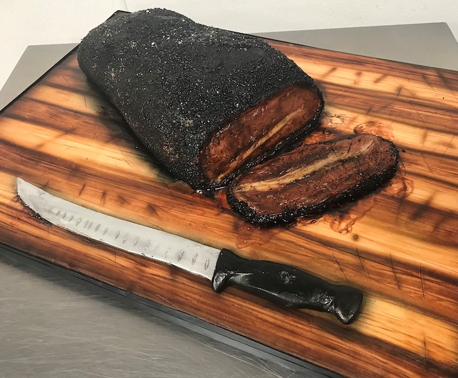 sculpted cake, groom's cake, unique, brisket, common bond cakes, meat