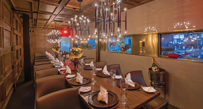 rehearsal dinner, venue, location, midtown, french, sophisticated, elegant, private dining rooms