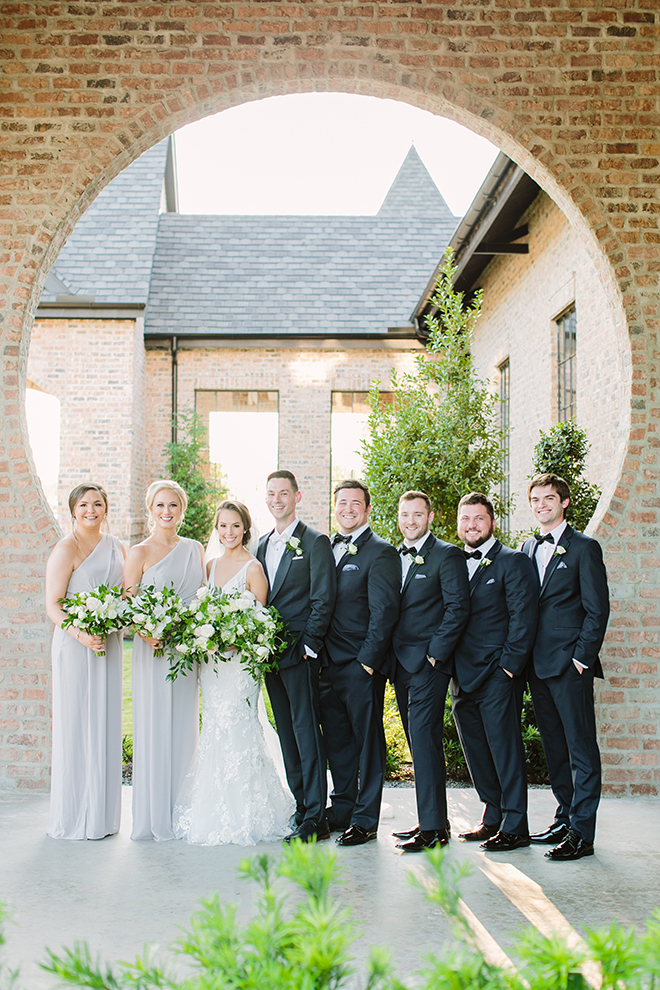 wedding party photos, bridal party, groom, bride, groomsmen, groomswear, attire, bridal gown, bridal bouquet, iron manor