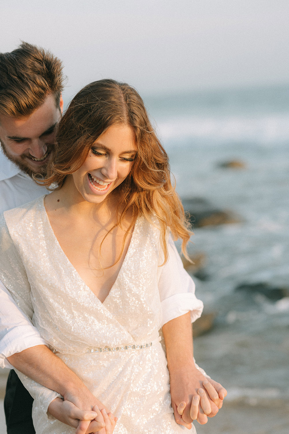 Modern Beach Elopement Shoot By Esther Makau Photography