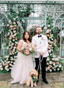 Sentimental Wedding Complete With A Furry Friend + Blooming Florals