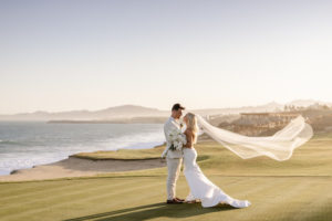 White, Ivory and Taupe Destination Wedding in Los Cabos