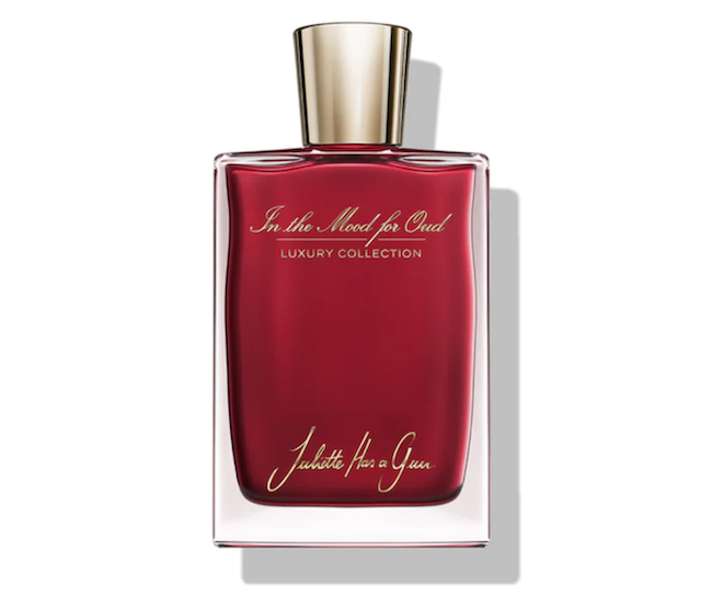 Juliette Has A Gun luxury collection red perfume bottle. 