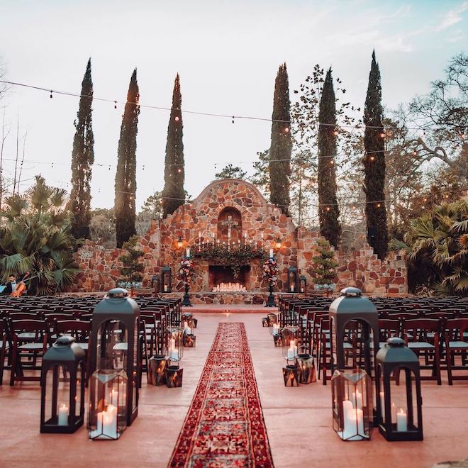 The ceremony space at Madera Estates