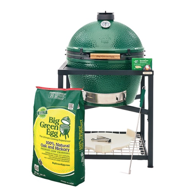 Big green egg grill