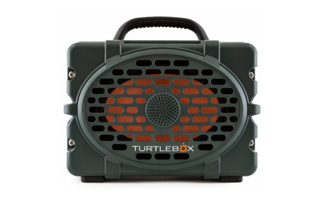 A Turtlebox bluetooth speaker is available at Bering's.