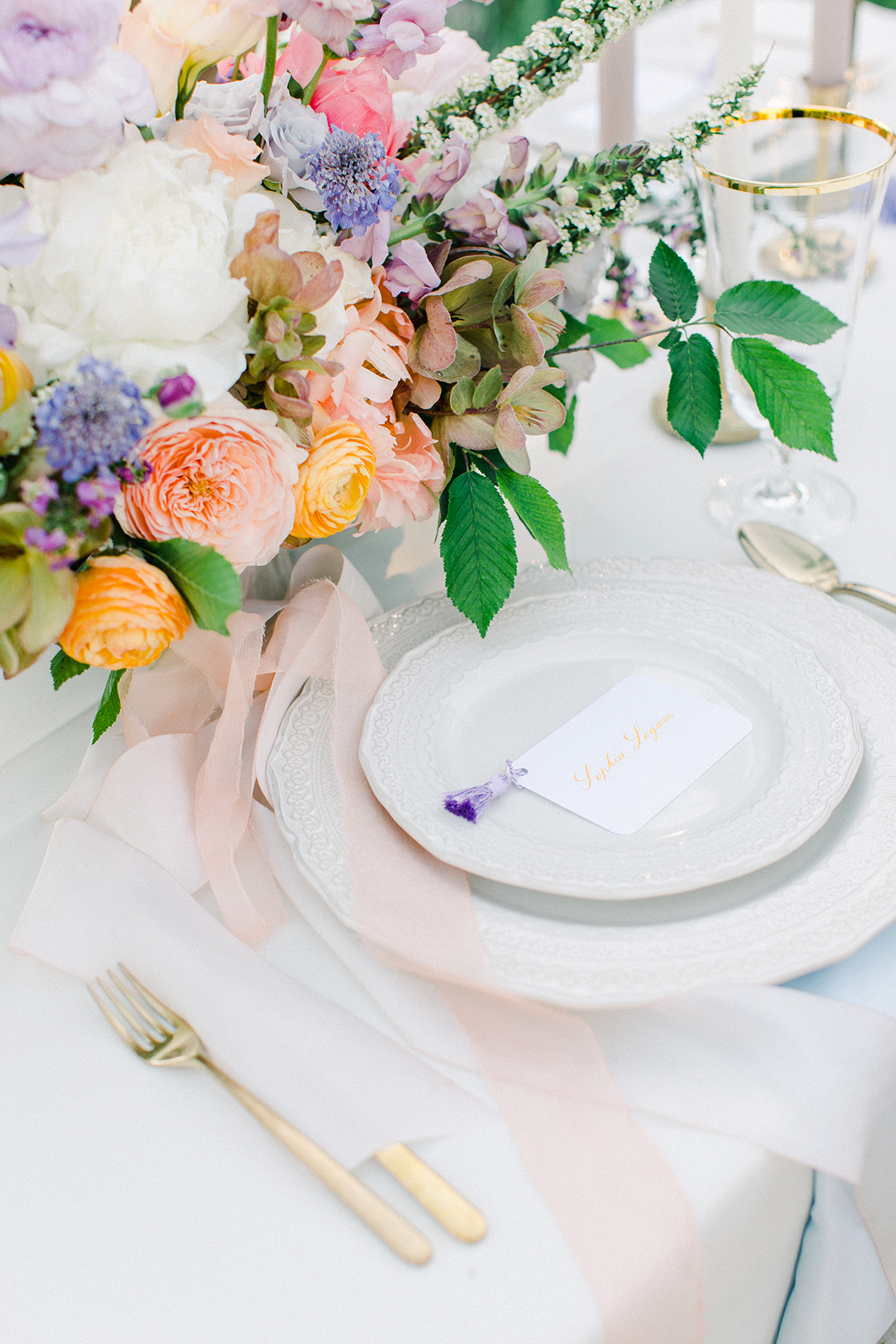 wedding table decor