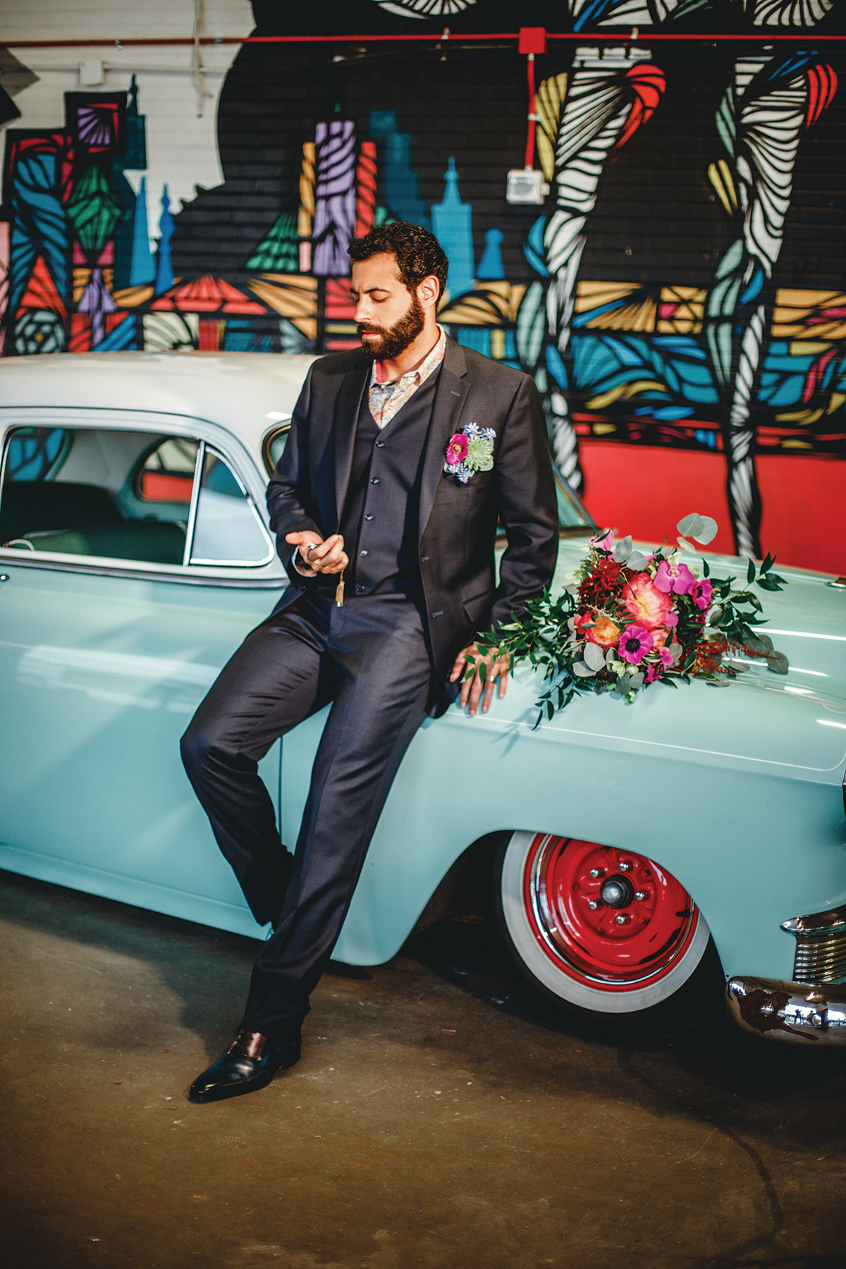 A styled shoot created for Weddings in Houston Magazine and Website - Kat Creech Events, Ama Photogr
