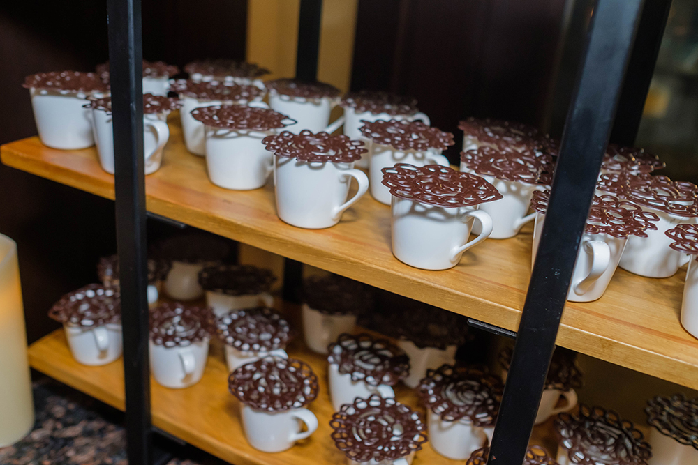 hot chocolate - wedding favors